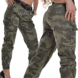 pantaloni cargo donna