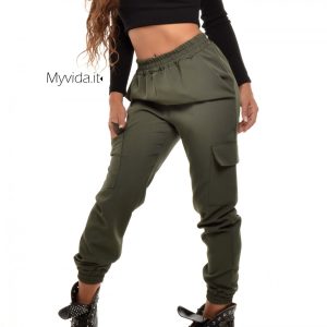 pantaloni cargo donna