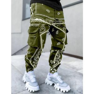 pantaloni cargo uomo
