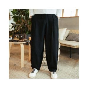 pantaloni larghi uomo