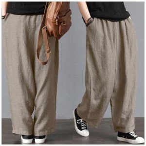 pantaloni larghi uomo