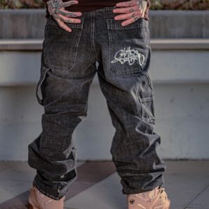 pantaloni larghi uomo