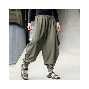 pantaloni larghi uomo