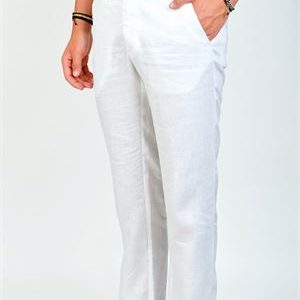 pantaloni lino uomo