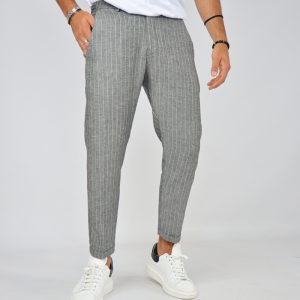 pantaloni lino uomo