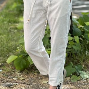 pantaloni lino uomo