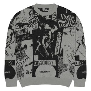 Maglione girocollo dalla linea rilassata