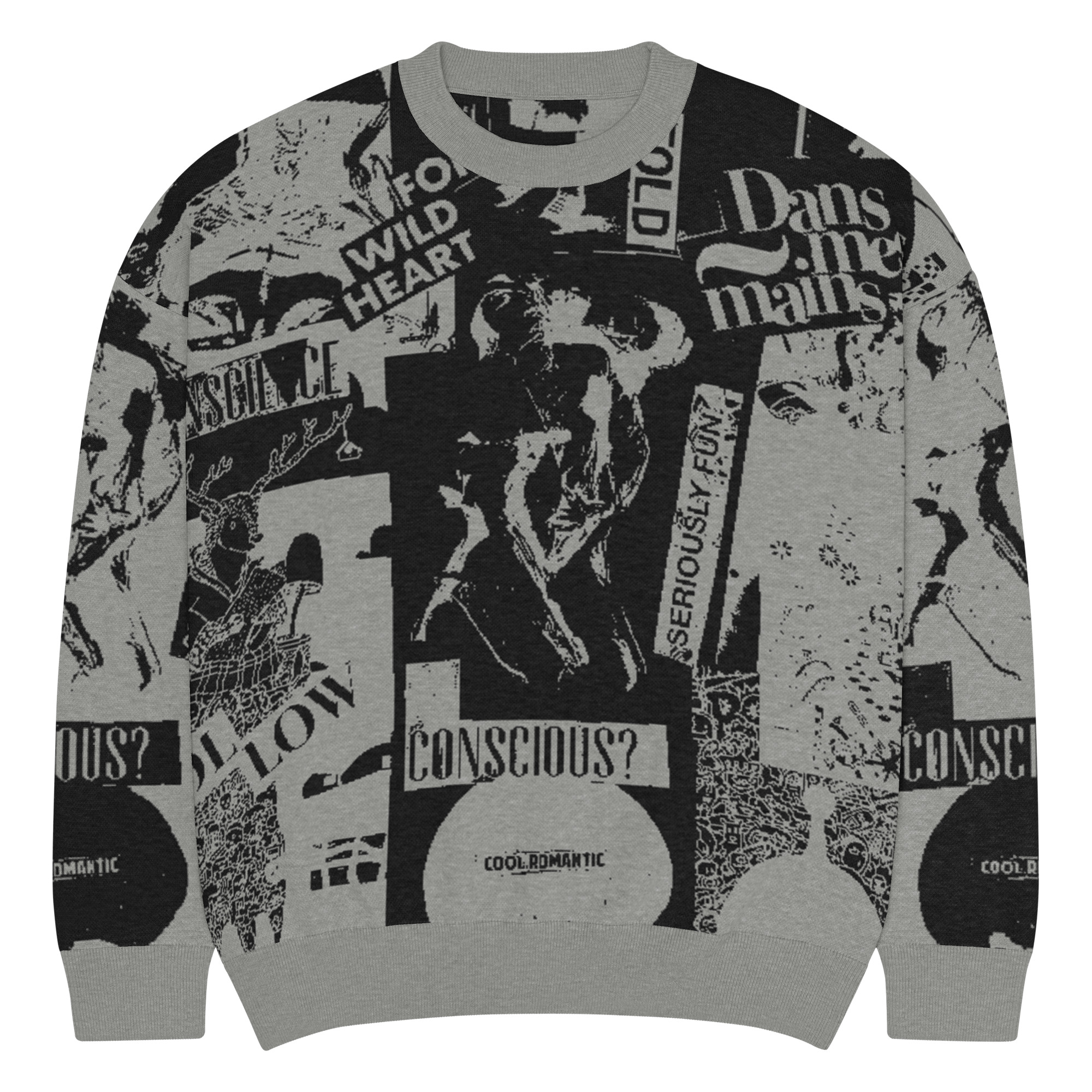 Maglione girocollo dalla linea rilassata - immagine 2