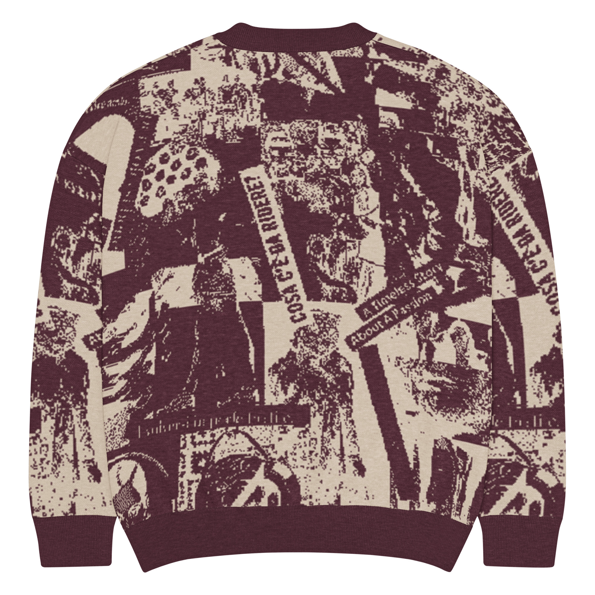 Maglione girocollo dalla linea rilassata - immagine 4