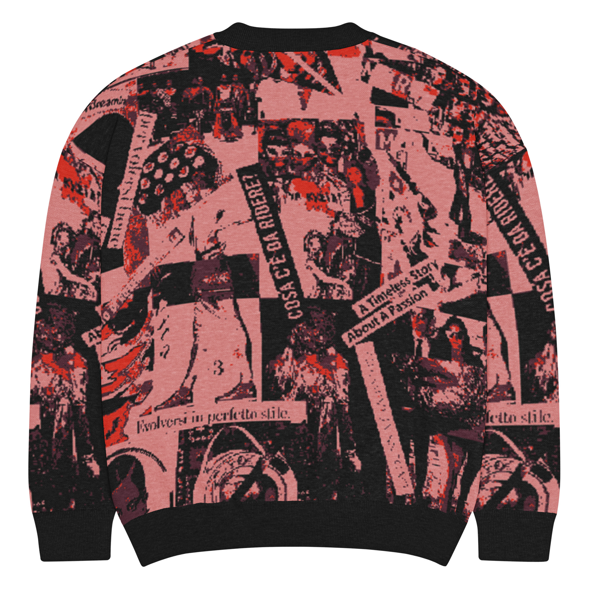 Maglione girocollo dalla linea rilassata - immagine 4