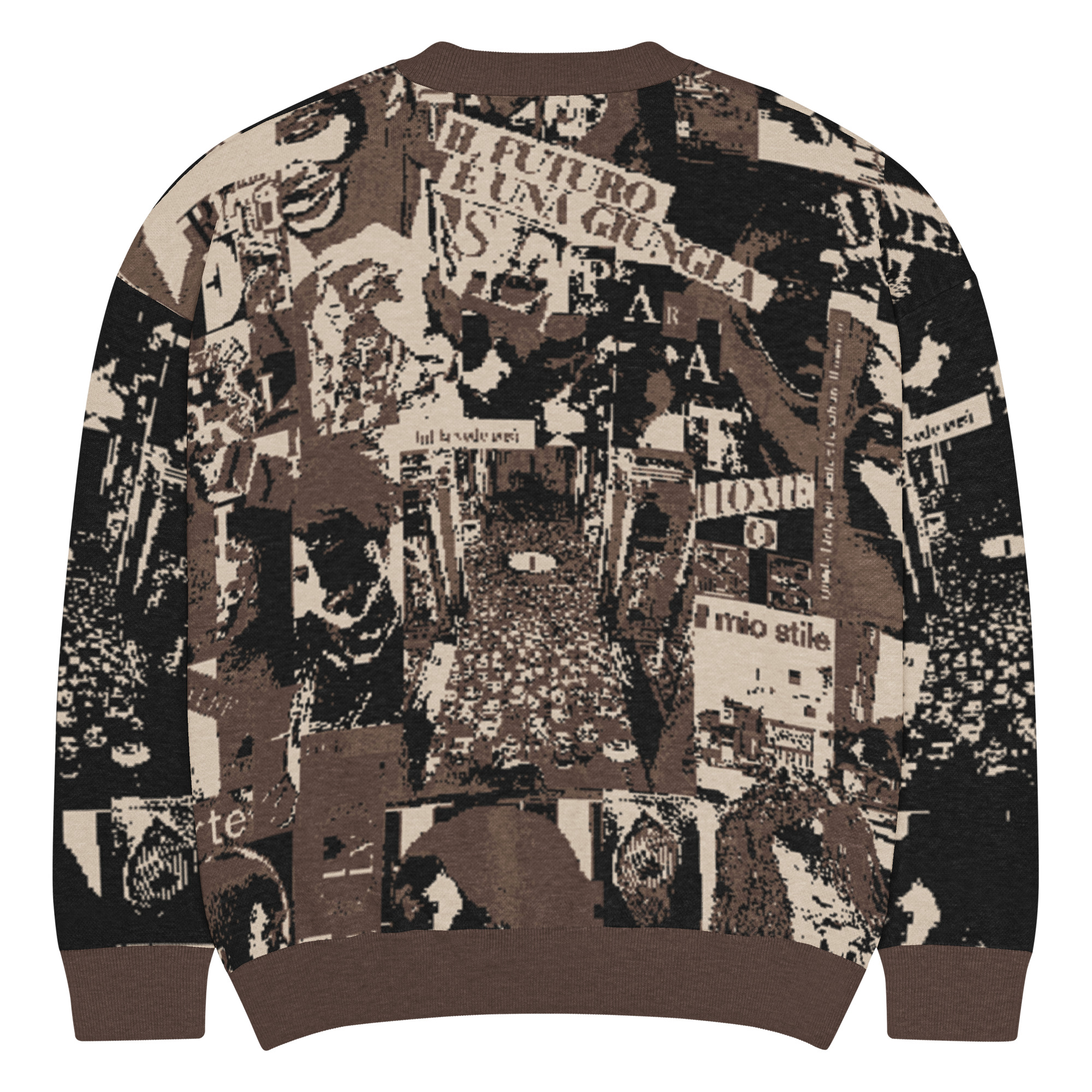 Maglione girocollo dalla linea rilassata - immagine 4