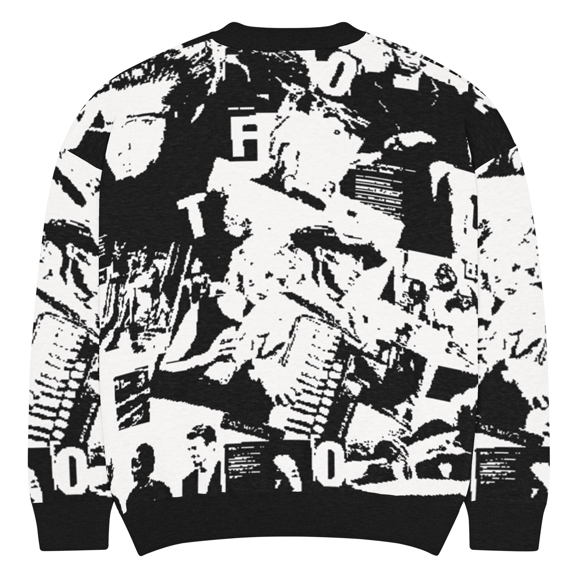 Maglione girocollo dalla linea rilassata - immagine 4