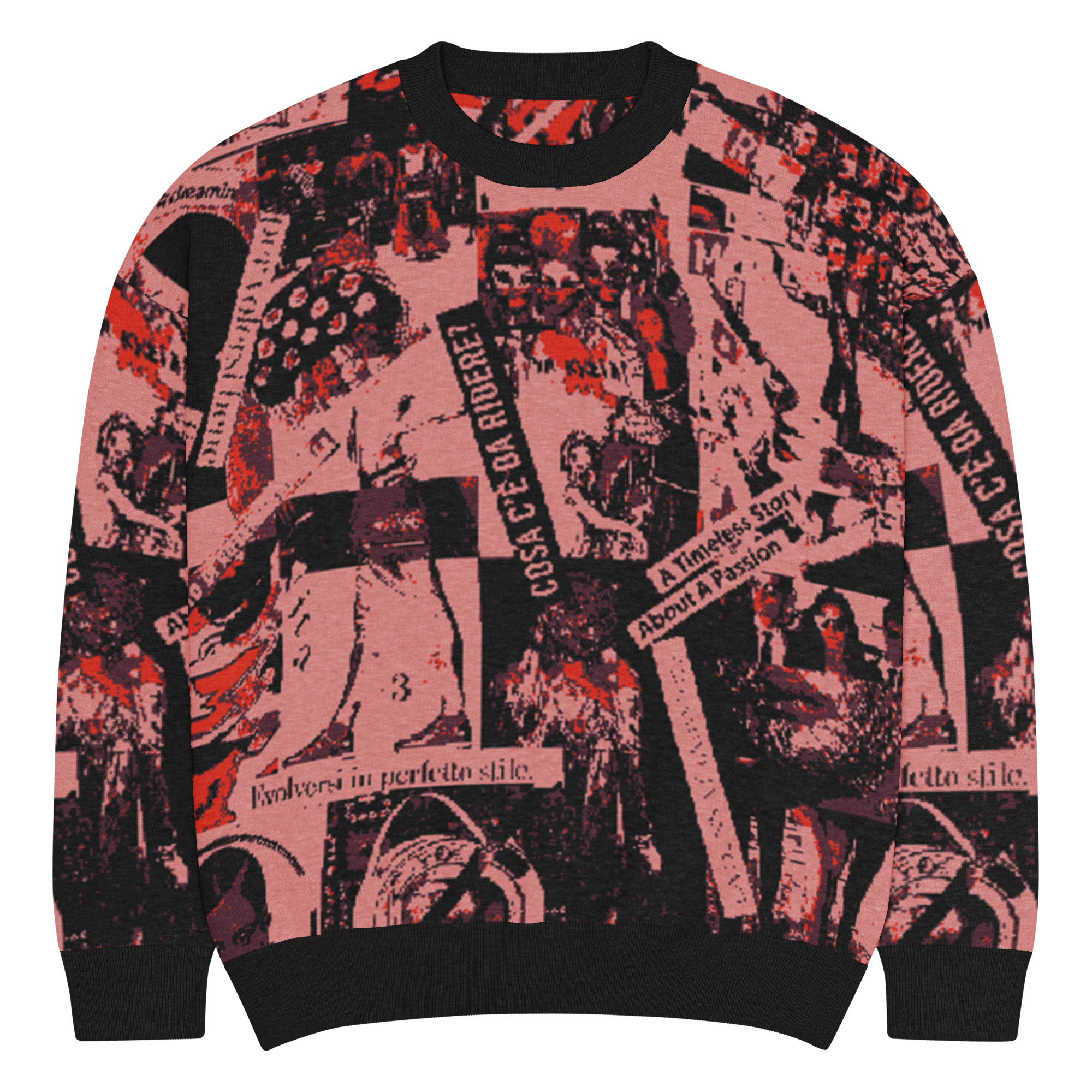 Maglione girocollo dalla linea rilassata - immagine 3