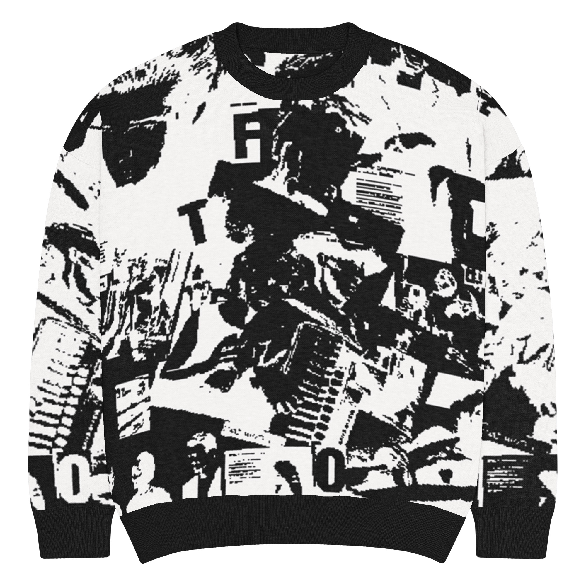 Maglione girocollo dalla linea rilassata - immagine 3