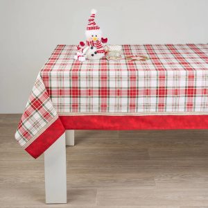 VINGI – Tovaglia Sharon Natalizia Con Ricamo