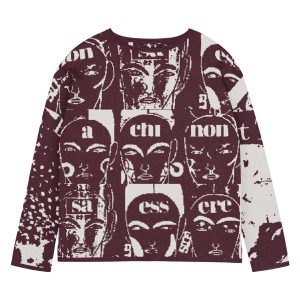 Maglia da donna con orlo inferiore dritto