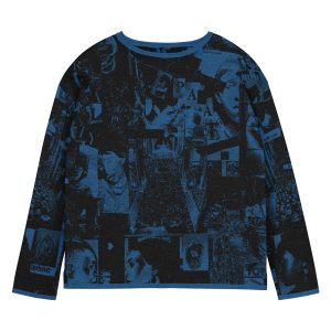 Maglia da donna con orlo inferiore dritto