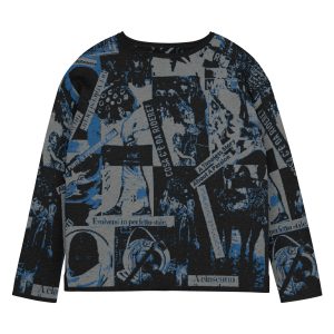 Maglia da donna con orlo inferiore dritto