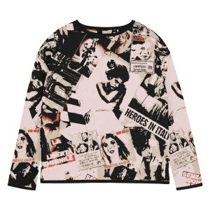 Maglia da donna con orlo inferiore dritto