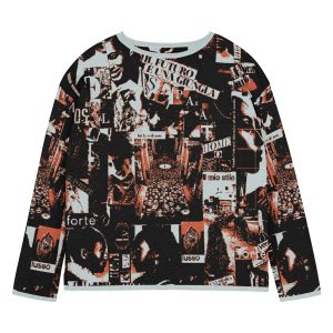 Maglia da donna con orlo inferiore dritto